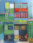 fragmenten van een landschap, 2009, 120x100